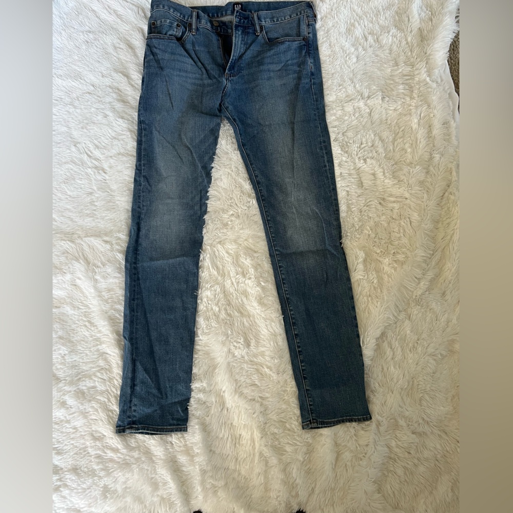 Men’s GAP Denim Blue Slim Fit Jeans Size 32x34